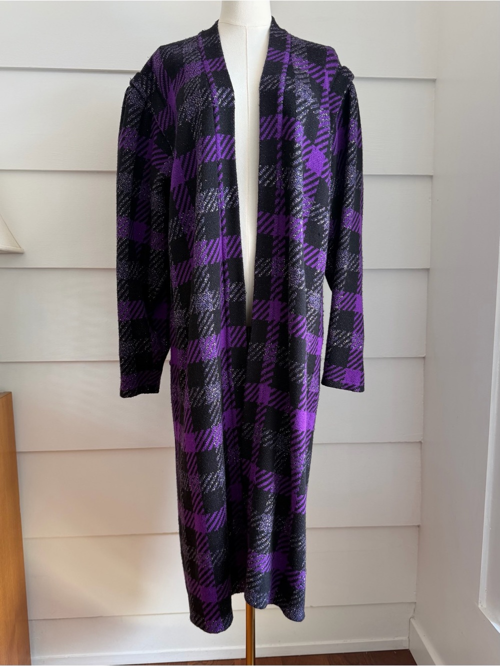Vintage St. John Sweater Coat Longline Duster 80s 90s - Picture 11 of 11